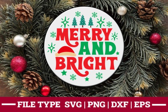 Merry and Bright Christmas SVG: A Designer's Review