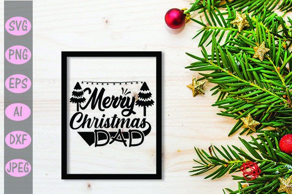 Merry Christmas Dad SVG Design: A Pro Review