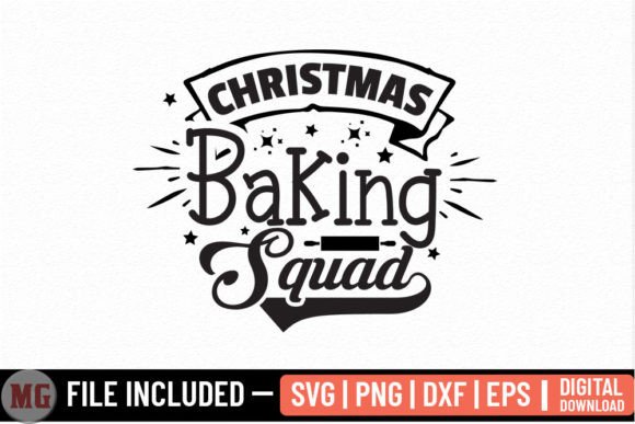Review: Christmas Baking Squad SVG for Holiday Embroidery