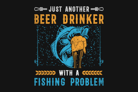 Review: Fishing Fisherman Beer SVG for Embroidery