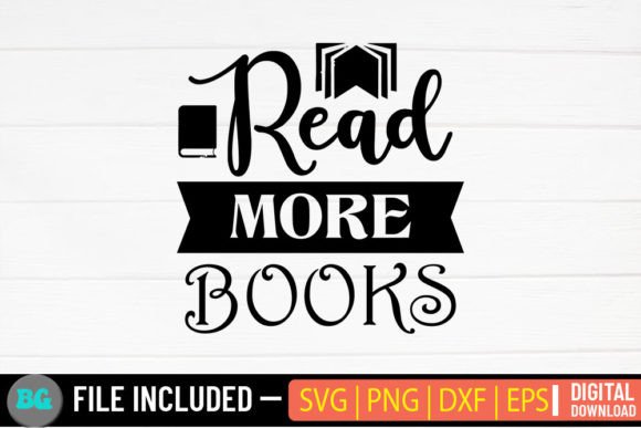 Review: Read More Books - Reading Svg for Embroidery