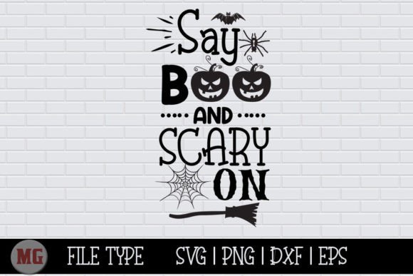 Review: Say Boo and Scary on Halloween SVG