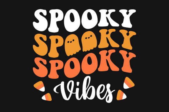 Review: Spooky Halloween Retro Wavy SVG T-shirt Design